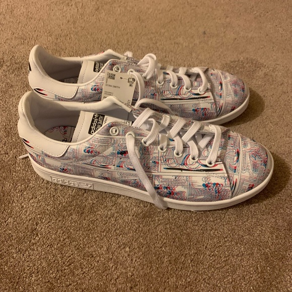 Disney x Stan Smith “Mickey Mouse Comic Strip” - Size 10 mens shoe - Picture 7 of 13